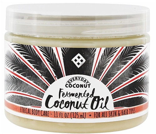 Alaffia EveryDay Coconut Fair Trade African Coconut Oil, 11 oz - Harris ...