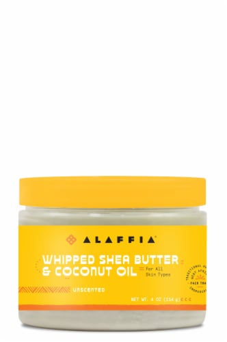Alaffia® Whip Unscented Shea Butter Perspective: front
