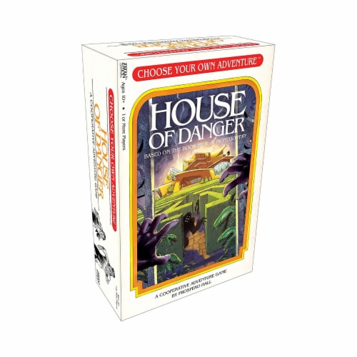 Choose Your Own Adventure House Of Danger Board Game Perspective: front