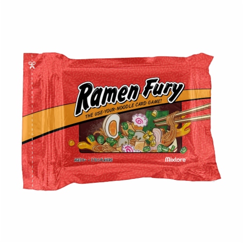 Mixlore Ramen Fury Card Game Perspective: front