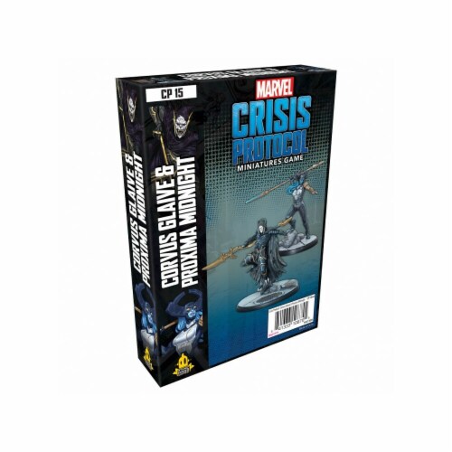 Atomic Mass Games AMGCP15 Marvel Crisis Protocol - Corvus Glaive & Proxima Mid Perspective: front