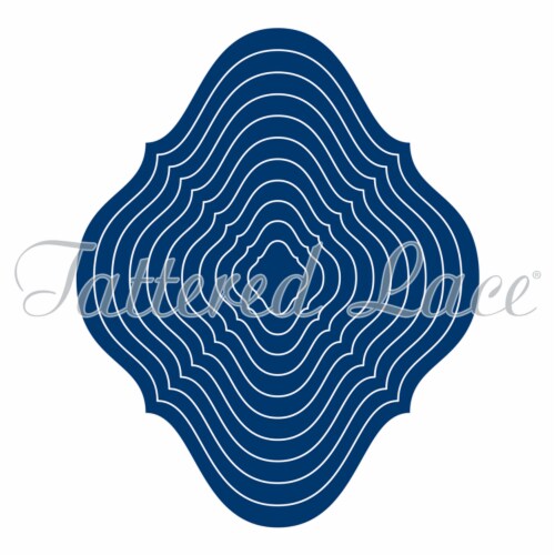 Essentials by Tattered Lace Curved Edge Diamonds Perspective: front