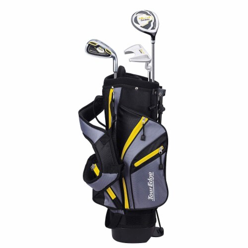 Tour Edge Tour Edge HL-J Junior Complete Golf Set with Bag 3-6 YRS RH Perspective: front
