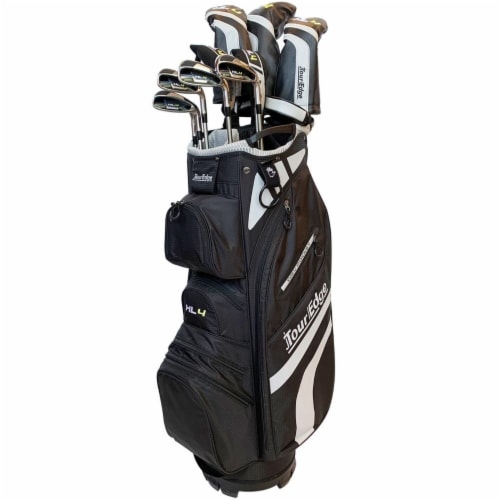 Tour Edge Tour Edge HL4 To-Go Mens Complete Golf Set Reg Flex-Graphite-RH Perspective: front