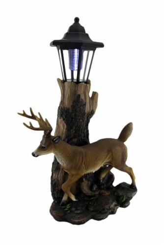 Whitetail Deer Sculptural Solar Light Statue Whitetail Deer Sculptural Solar Light Statue