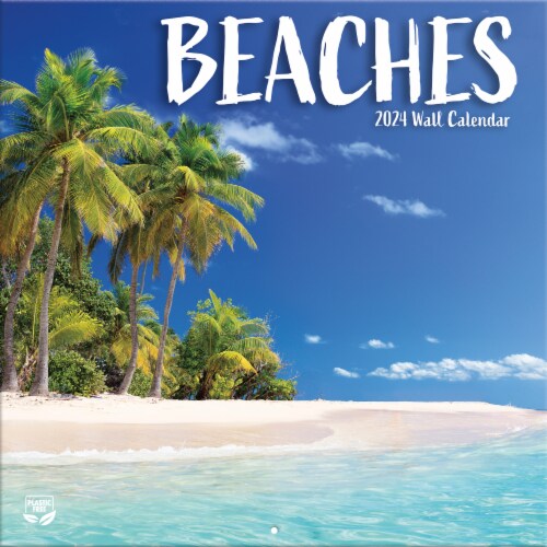 Lang Beaches 2024 Wall Calendar, 1 ct Kroger