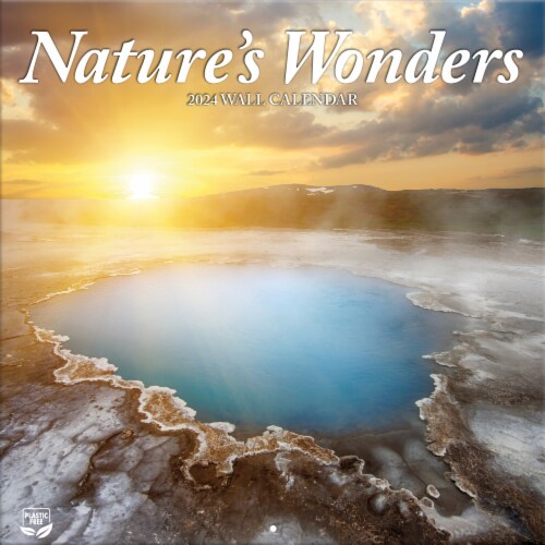 Lang Nature's Wonders 2024 Wall Calendar Perspective: front