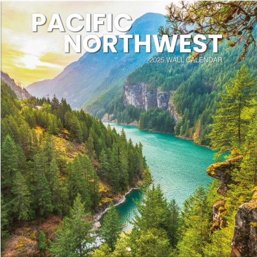 2025 PNW Mini Wall Calendar Perspective: front