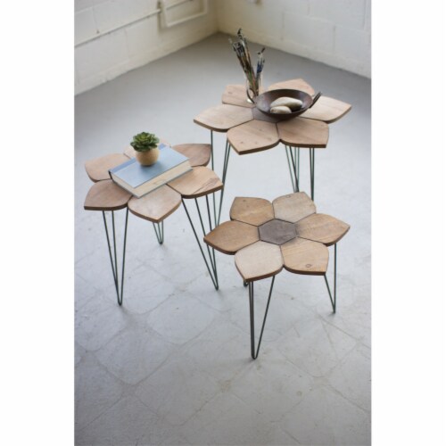 Set of shop three side tables