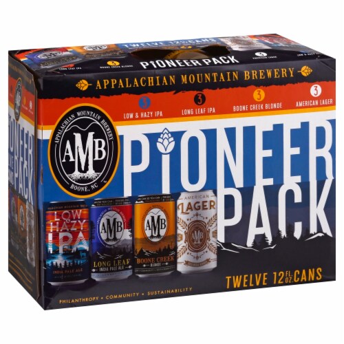 Appalachian Mountain Brewery Pioneer Pack Variety Pack Beer