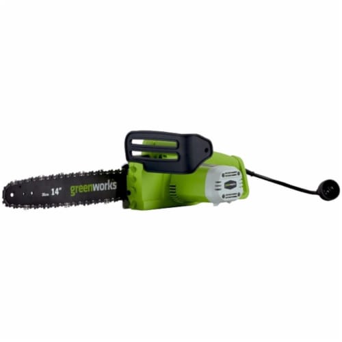 Greenworks  20222 9A 14 in. Chainsaw Perspective: front
