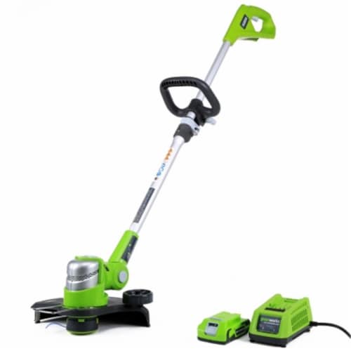 Greenworks 21342 12 in. G24 24V Cordless String Trimmer With 2.0Ah