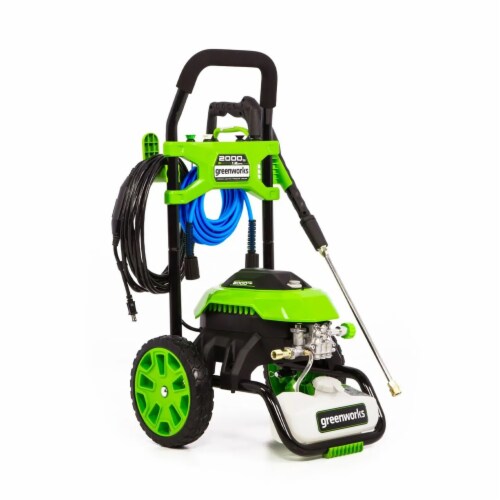 Greenworks 2000 Psi Pressure Washer How To Use Soap