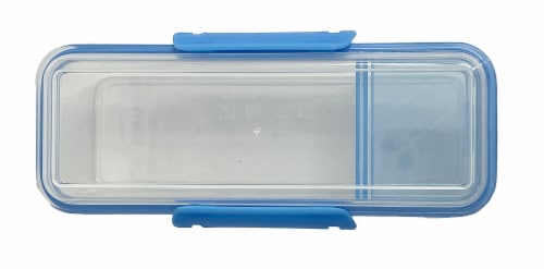 Lock Box Rectangle Snack Container Perspective: front