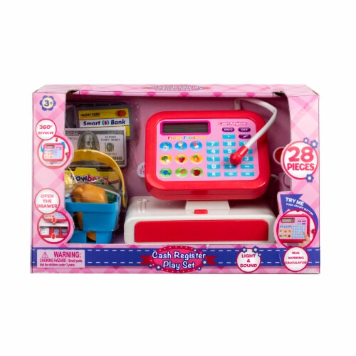 Huajun Toys Cash Register Play Set Perspective: front