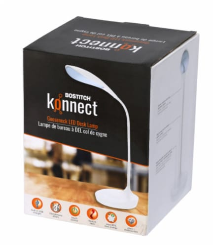 Bostitch Konnect LED Gooseneck Lamp Perspective: front
