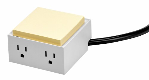 Goods IQ Konnect Power Hub - White Perspective: front