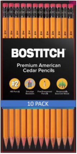 Bostitch® Premium American Cedar #2 Pencils Perspective: front