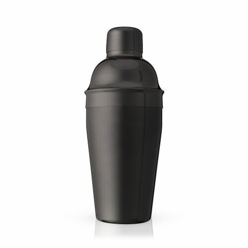 18oz True Gunmetal Shaker Perspective: front