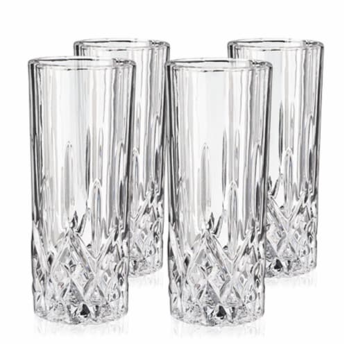 Viski Admiral Highball Glasses Perspective: front