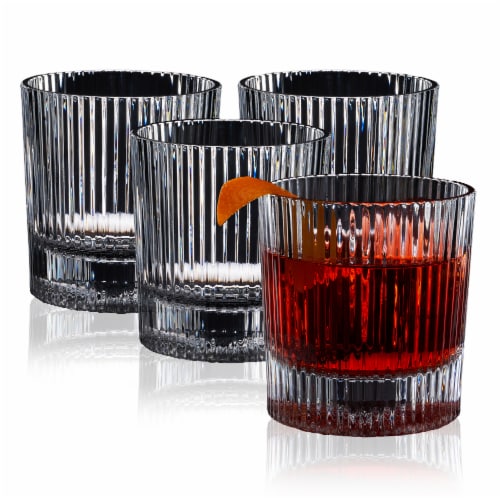 True Crystal Rocks Glasses Set of 4 Perspective: front