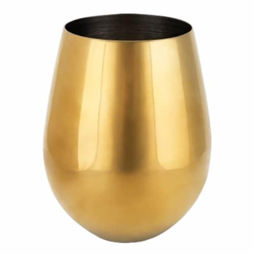 True Gold Wine Tumbler Perspective: front