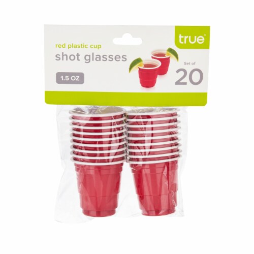 Shot Glasses Green, Pink or Red