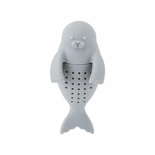Tea Lion Silicone Tea Infuser by TrueZoo Perspective: front