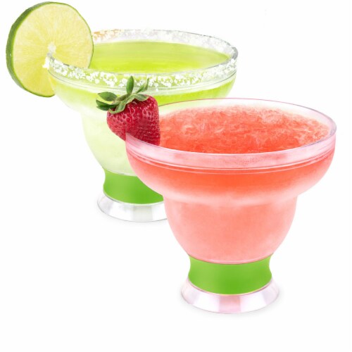Host Margarita Freeze Cooling Cups Perspective: front
