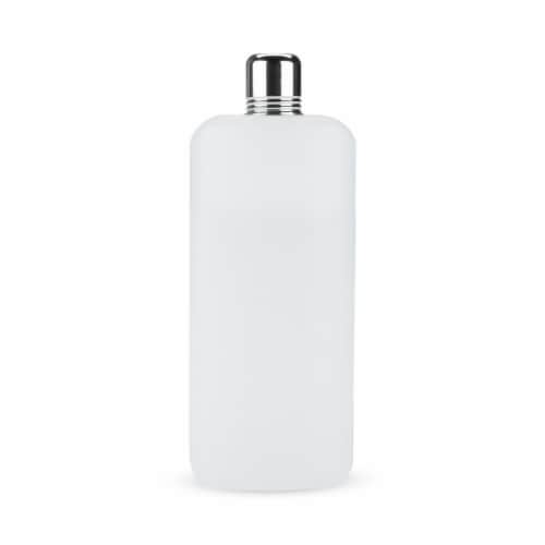 Rogue™ 26oz Plastic Flask by True Perspective: front