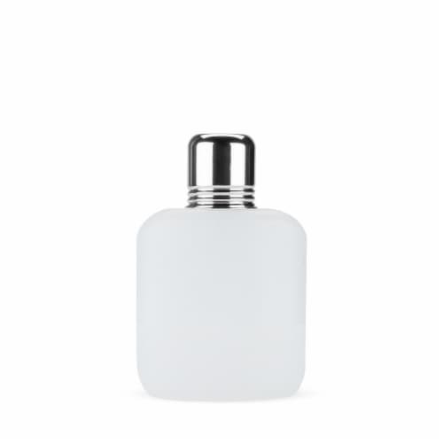 Rogue™ 6oz Plastic Flask by True Perspective: front