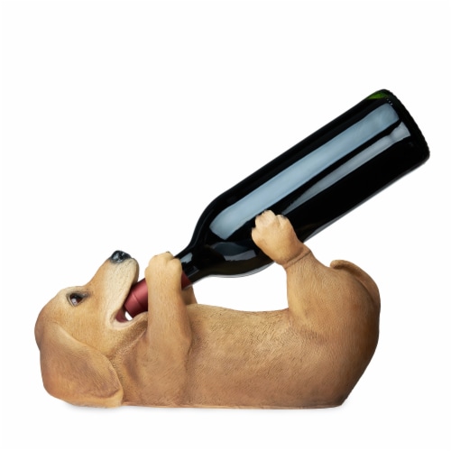 Dachshund Wine Bottle Holder by True Perspective: front