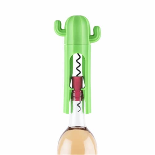 TrueZoo Cactus Self Pull Corkscrew Perspective: front