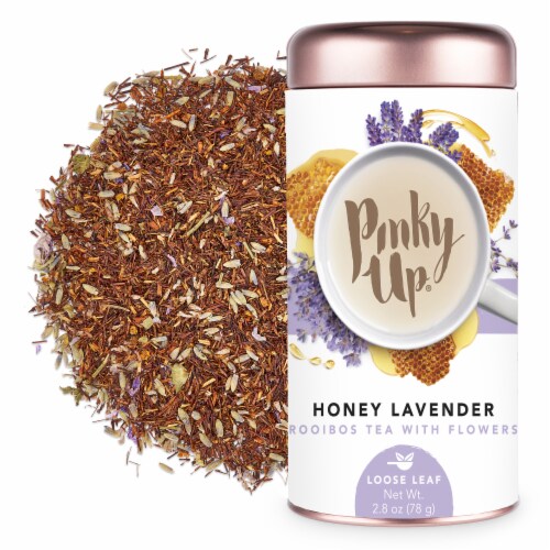 Pinky Up 5967 Honey Lavender Loose Leaf Tea Perspective: front
