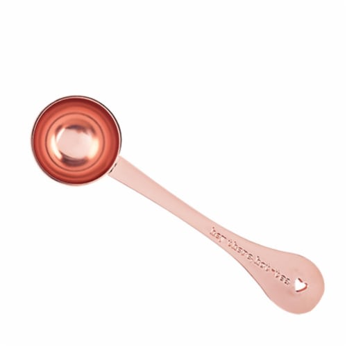 Pinky Up Rose Gold Tablespoon Scoop - Tablespoon Measure Spoon in