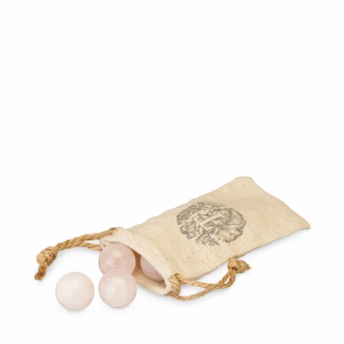 Rose Quartz Wine Gems Set of 6 by Twine® Perspective: front