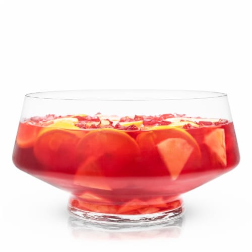Footed Punch Bowl by Viski® Perspective: front