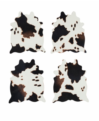 Cowhide Coaster Set by Foster & Rye™ Perspective: front