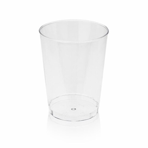 True Brands 7814 10 oz Plastic Tumbler - Pack of 50 Perspective: front