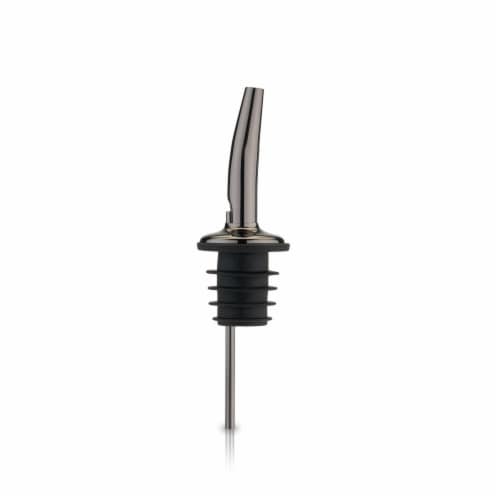 Gunmetal Liquor Pourer by Viski® Perspective: front