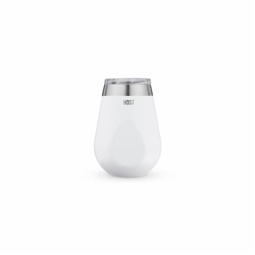 Host 8076 Revive Vacuum Insulated Tumbler, White Perspective: front
