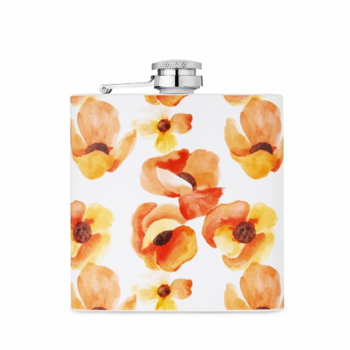6 oz Poppy Flask by Twine® Perspective: front