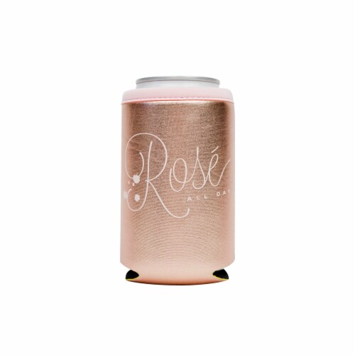 Distributed Rose All Day Metallic Can Sleeve Perspective: front