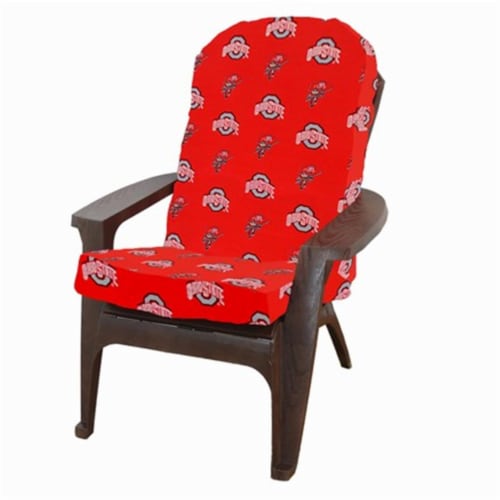 College Covers Ohio State Adirondack Cushion Perspective: front
