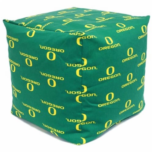 College Covers 18 x 18 in. Oregon Ducks Cube Cushion Perspective: front