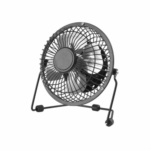 Perfect Aire 4013674 6.25 x 4 in. Black 1 Speed Table Fan 1 Pay