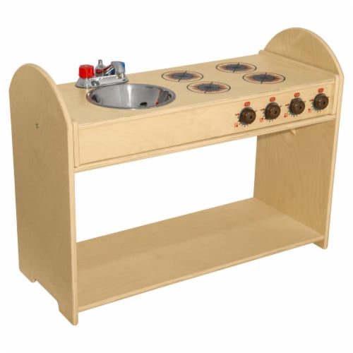 Wood Designs  Open Spaces Kitchen Dramatic Play Set Perspective: front