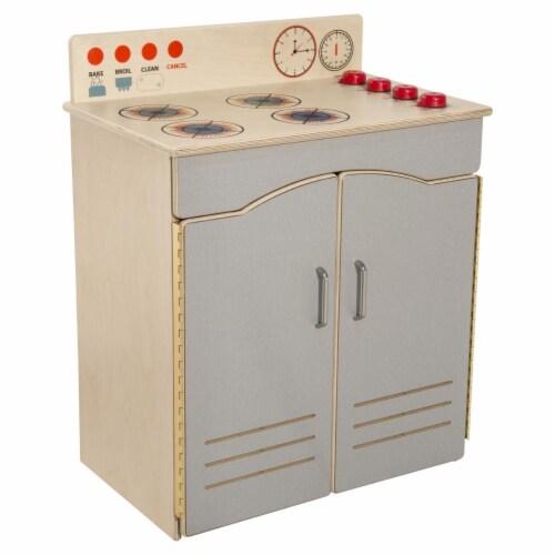 Wood Designs  Stainless Steel Stove for Kitchen Perspective: front