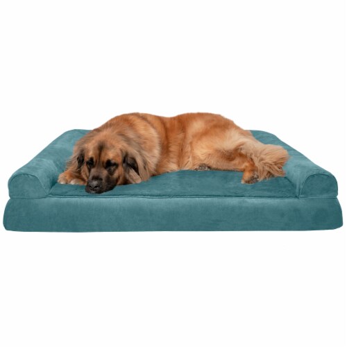 FurHaven Plush Suede Orthopedic Sofa Dog Bed Jumbo Plus Deep Pool Jumbo Plus QFC