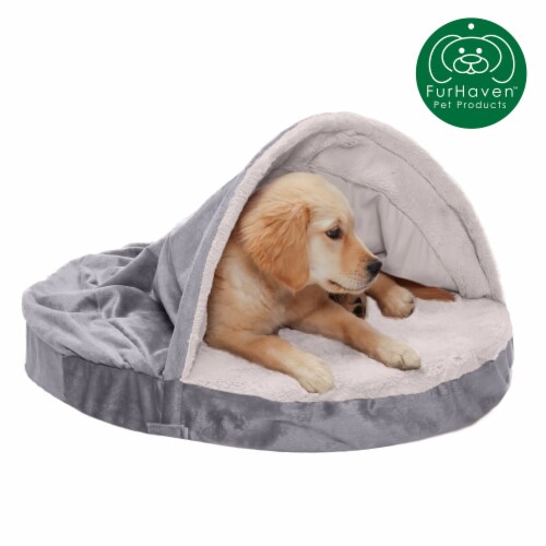 Furhaven snuggery pet bed sales